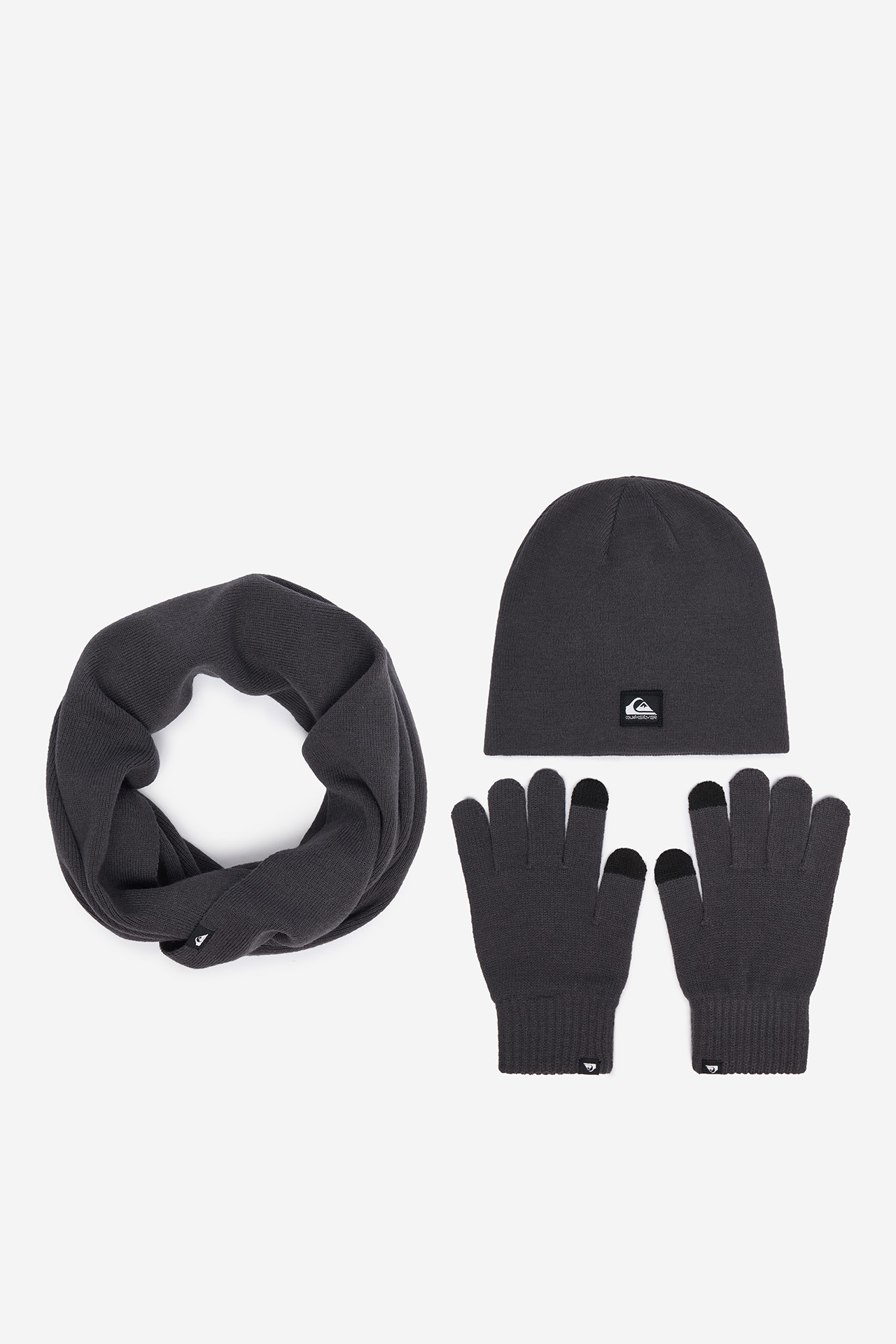 Quiksilver Set căciulă, fular tip guler și mănuși